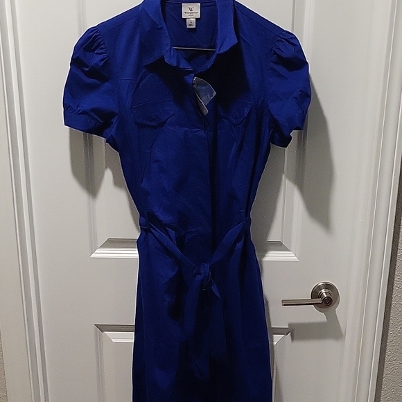 Worthington Dresses & Skirts - Worthington Royal Blue Short Sleeve Dress